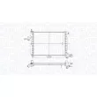 Radiateur, refroidissement du moteur MAGNETI MARELLI 350213200200 - Visuel 2