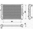 Radiateur, refroidissement du moteur MAGNETI MARELLI 350213712000 - Visuel 2