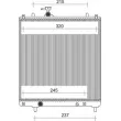 Radiateur, refroidissement du moteur MAGNETI MARELLI 350213967000 - Visuel 1