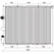 Radiateur, refroidissement du moteur MAGNETI MARELLI 350213989000 - Visuel 1