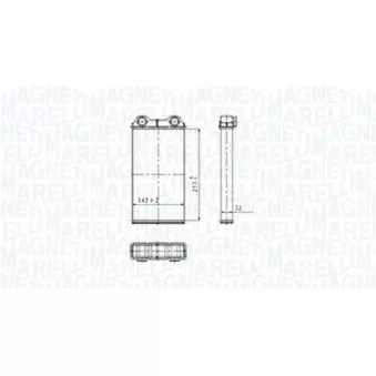 Système de chauffage MAGNETI MARELLI 350218439000