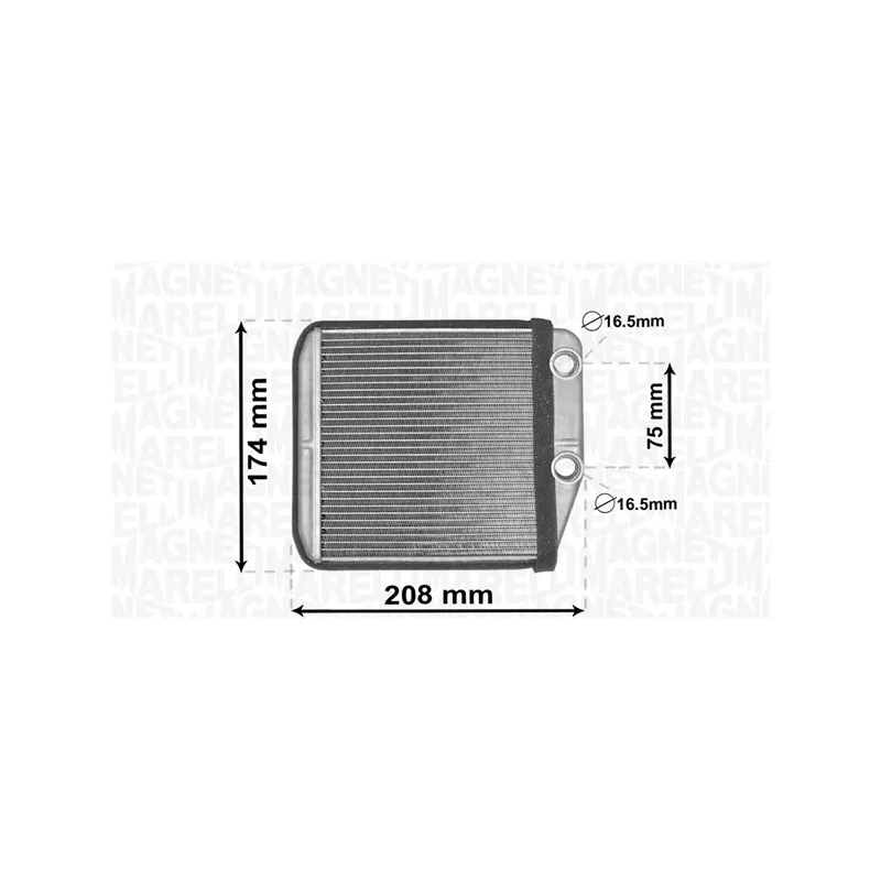 Système de chauffage MAGNETI MARELLI 350218444000