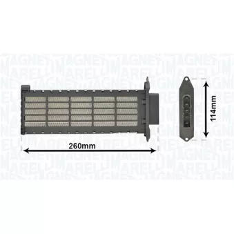 Système de chauffage MAGNETI MARELLI 350218446000