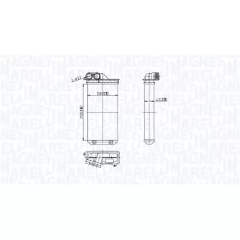Système de chauffage MAGNETI MARELLI 350218460000