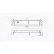 Intercooler, échangeur MAGNETI MARELLI 351319205300 - Visuel 2