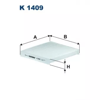 Filtre, air de l'habitacle FILTRON K 1409