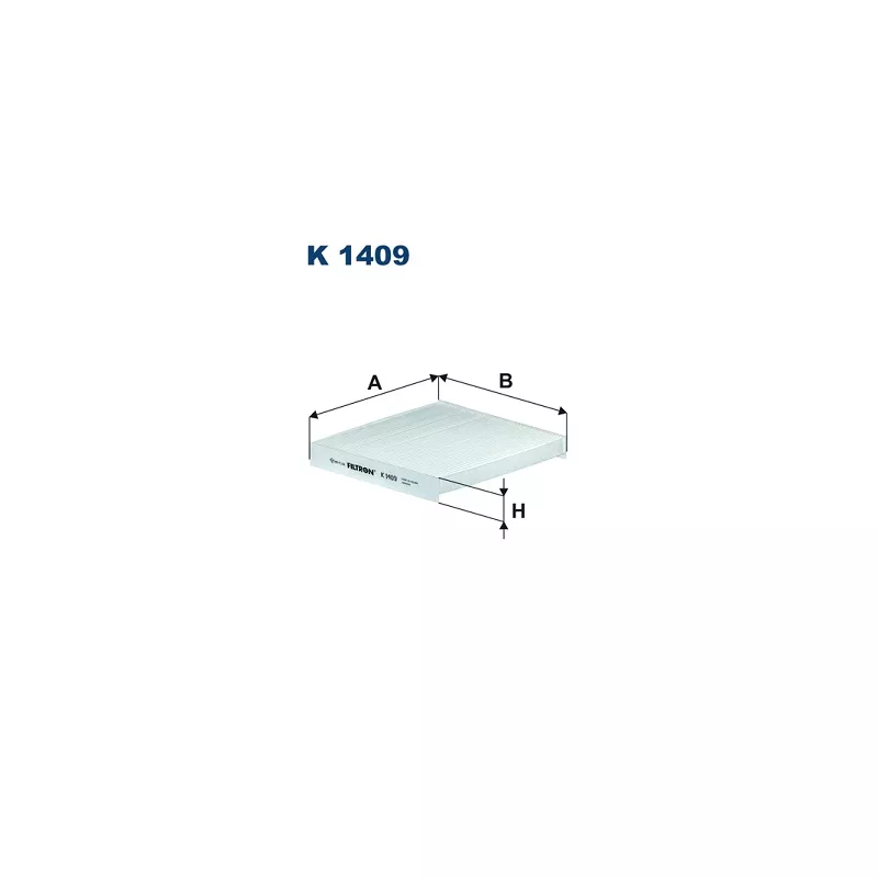Filtre, air de l'habitacle FILTRON K 1409