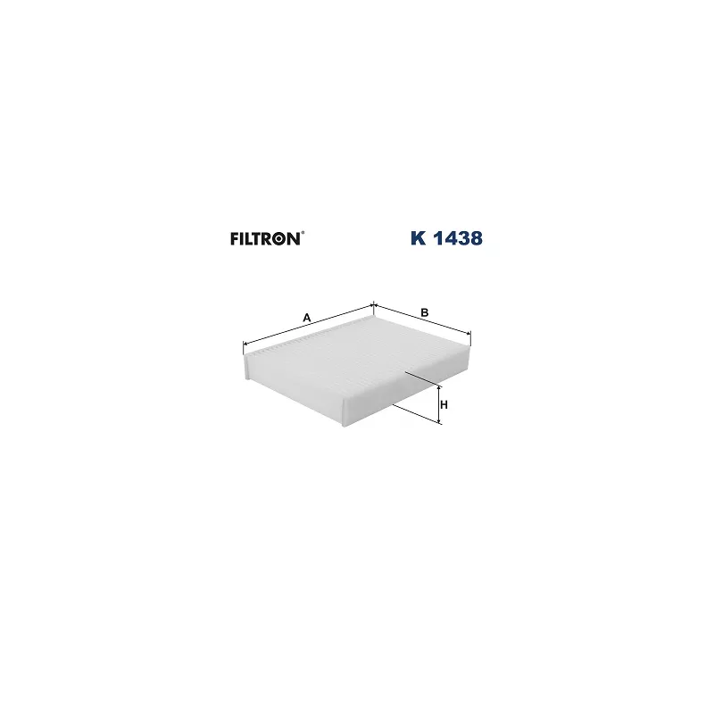 Filtre, air de l'habitacle FILTRON K 1438