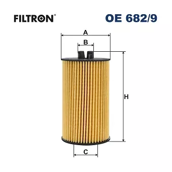 Filtre à huile FILTRON OE 682/9