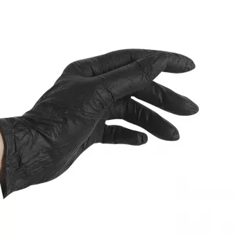 Gants nitrile Noir, taille M PROFITOOL