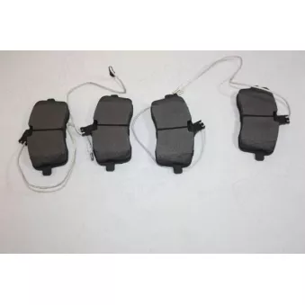 Jeu de 4 plaquettes de frein avant AUTOMEGA 120056710
