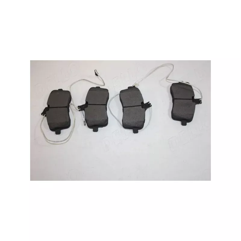 Jeu de 4 plaquettes de frein avant AUTOMEGA 120056710