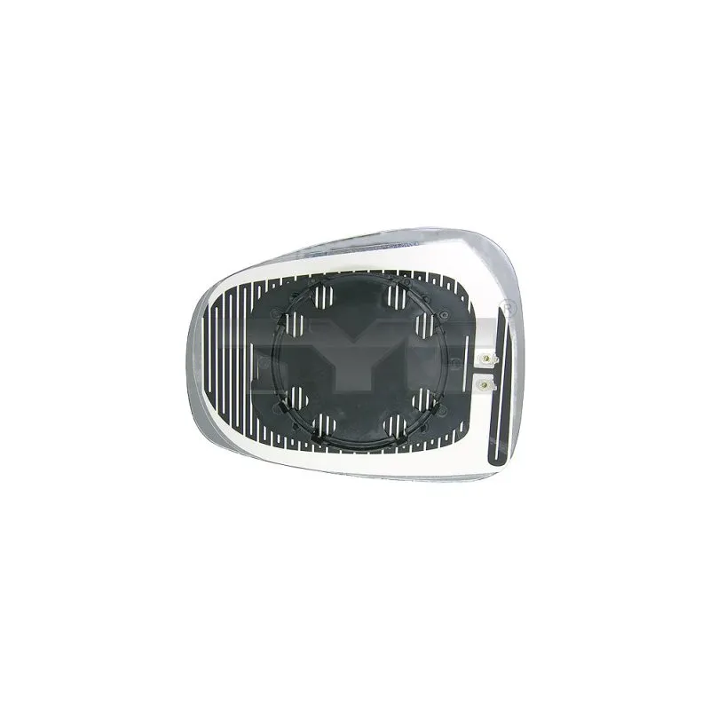 Verre de rétroviseur, rétroviseur extérieur TYC 301-0037-1