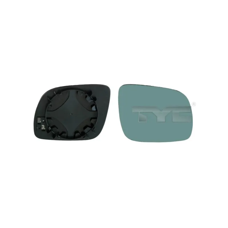 Verre de rétroviseur, rétroviseur extérieur TYC 302-0011-1