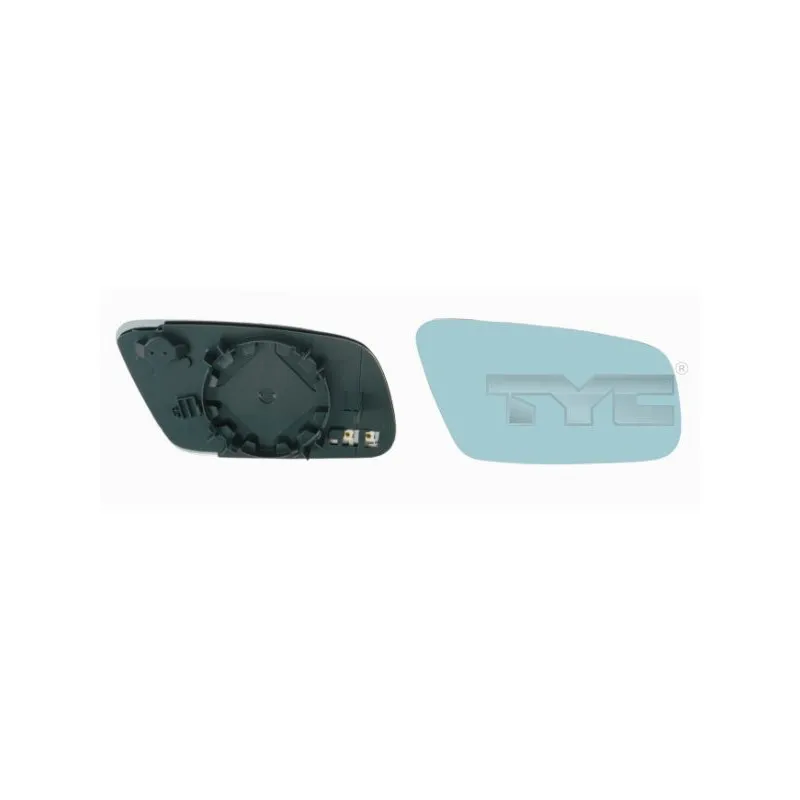 Verre de rétroviseur, rétroviseur extérieur TYC 302-0024-1