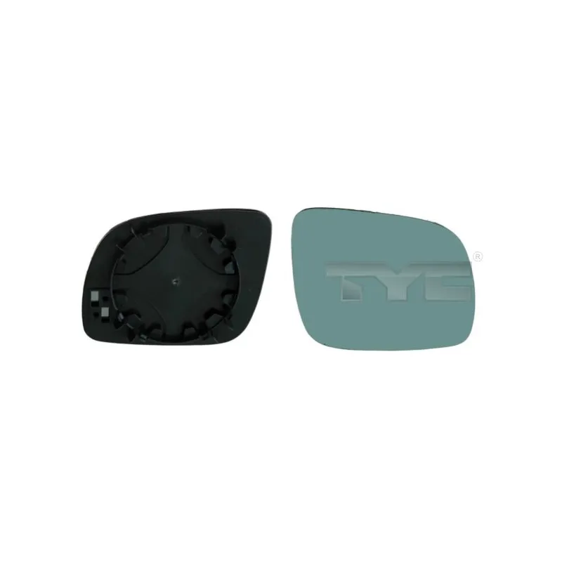 Verre de rétroviseur, rétroviseur extérieur TYC 302-0025-1