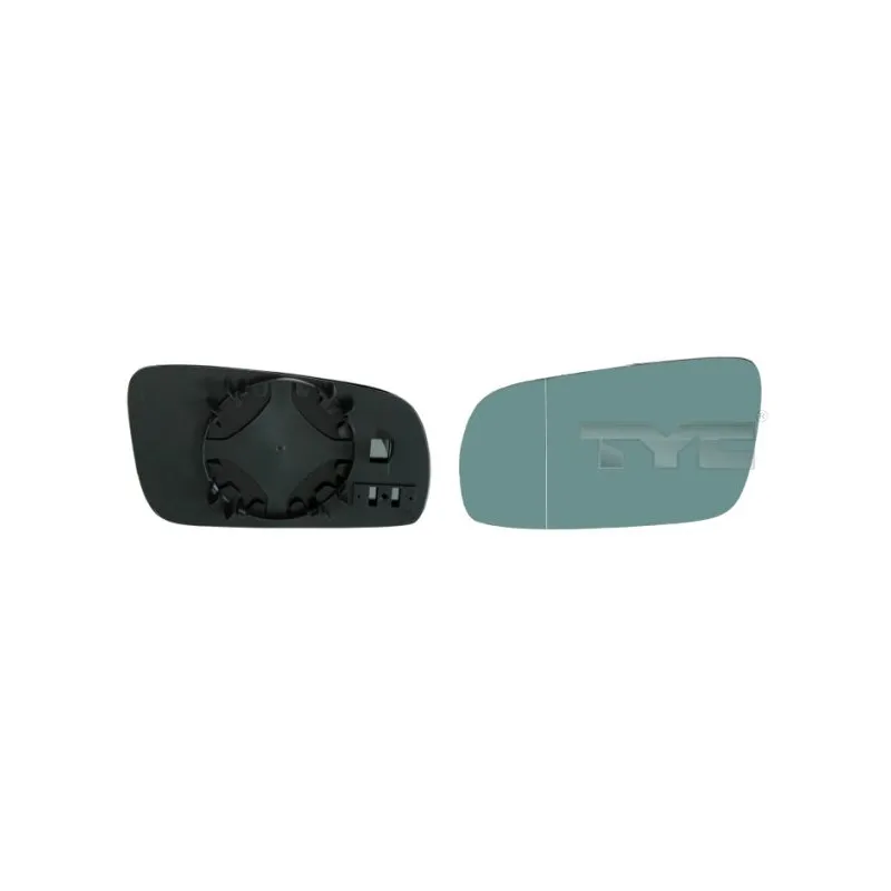Verre de rétroviseur, rétroviseur extérieur TYC 302-0026-1