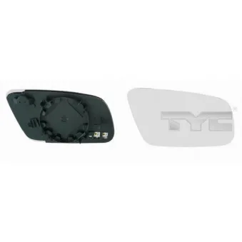 Verre de rétroviseur, rétroviseur extérieur TYC 302-0048-1