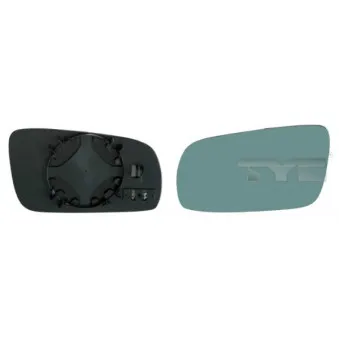 Verre de rétroviseur, rétroviseur extérieur TYC 302-0086-1