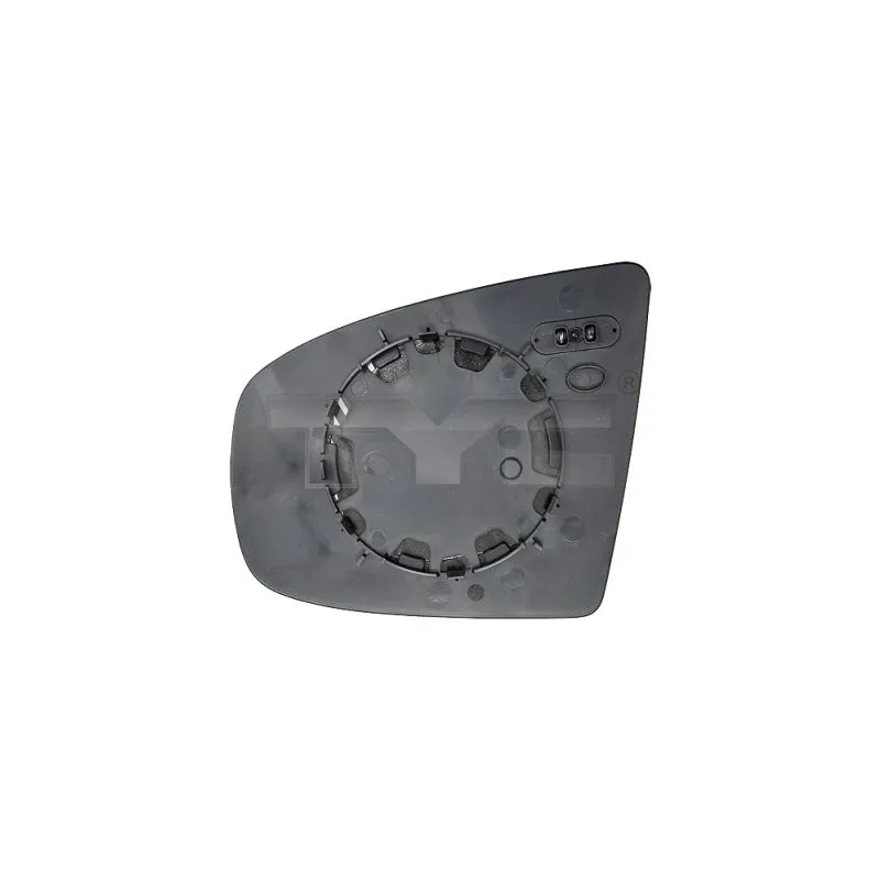 Verre de rétroviseur, rétroviseur extérieur TYC 303-0101-1