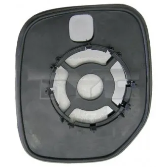 Verre de rétroviseur, rétroviseur extérieur TYC 305-0006-1