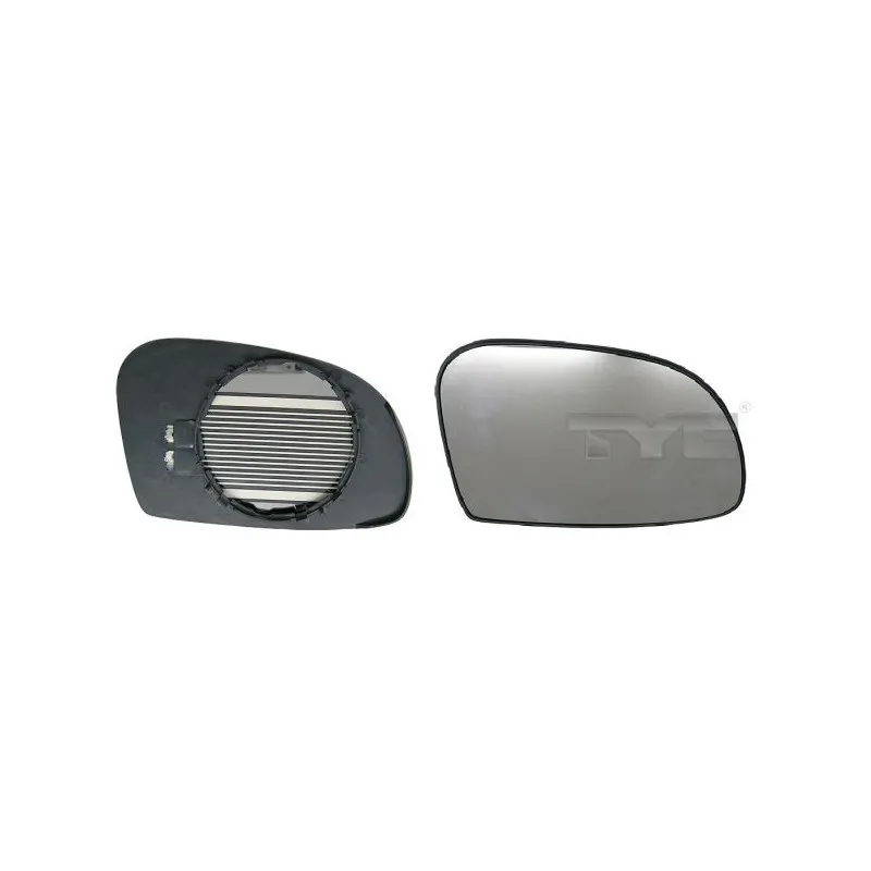 Verre de rétroviseur, rétroviseur extérieur TYC 305-0032-1