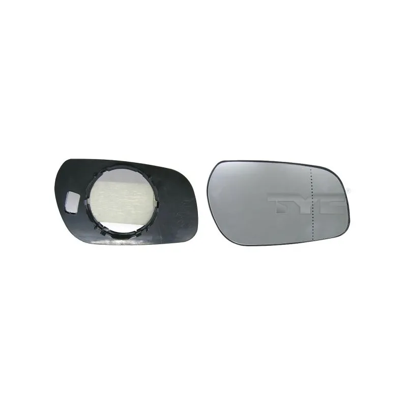 Verre de rétroviseur, rétroviseur extérieur TYC 305-0041-1