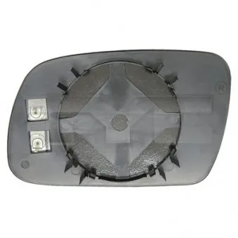Verre de rétroviseur, rétroviseur extérieur TYC 305-0144-1