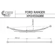 Lame de suspension TES XM345560BE0019 Z/T - Visuel 2