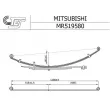 Groupe de ressorts TES MR519580019 Z/T - Visuel 2