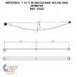 Lame de suspension TES 3371900019 Z/T - Visuel 2