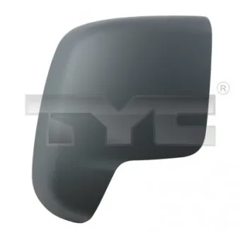 Revêtement, rétroviseur extérieur TYC 309-0137-2