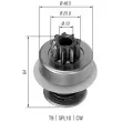 Embrayage à roue libre, démarreur MAGNETI MARELLI 940113020016 - Visuel 1