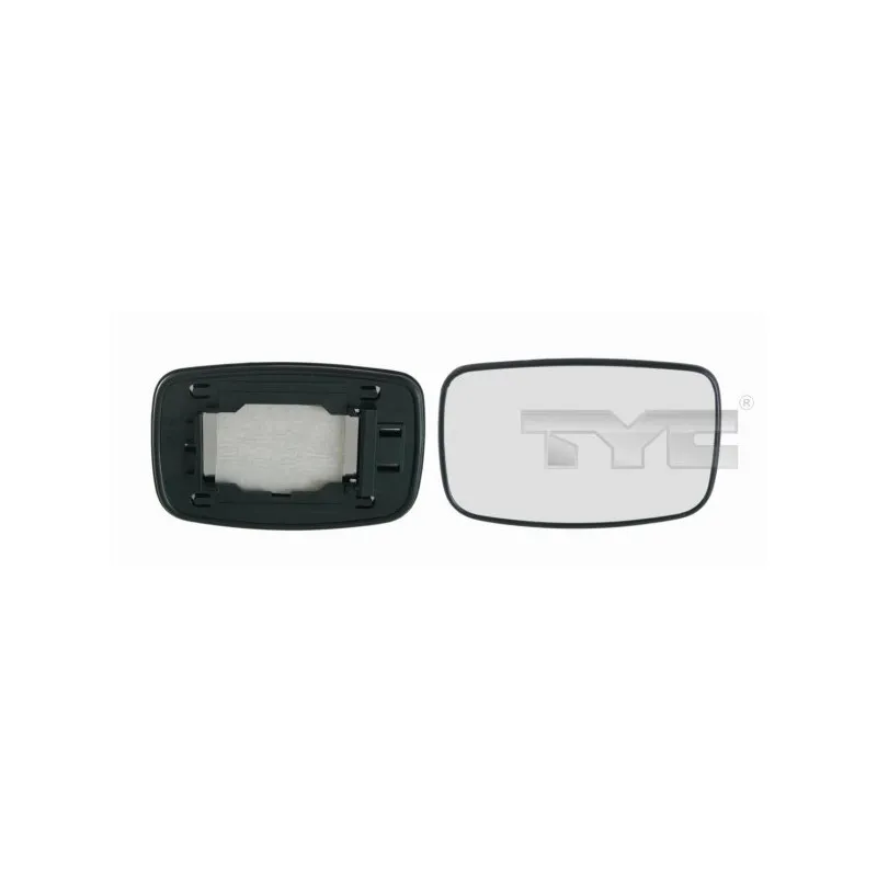 Verre de rétroviseur, rétroviseur extérieur TYC 310-0014-1
