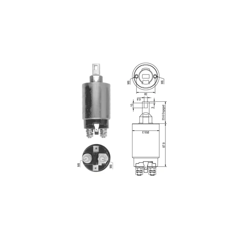 Contacteur, démarreur MAGNETI MARELLI 940113050330