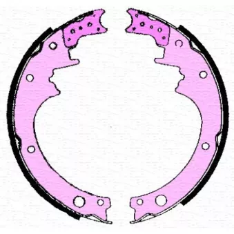 Jeu de 4 plaquettes de frein avant MAGNETI MARELLI 360219192058