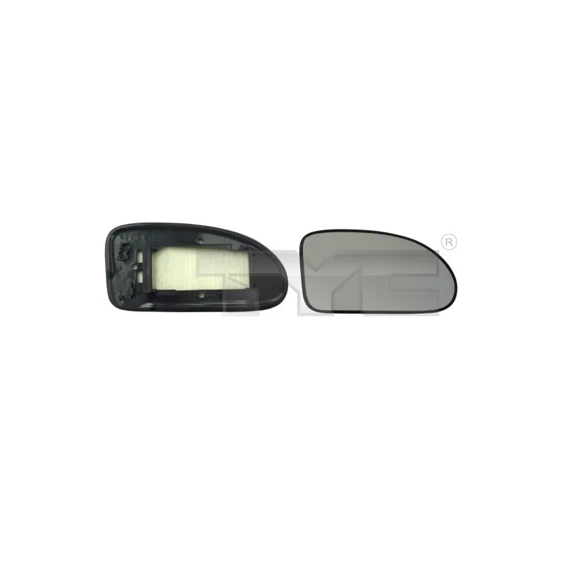 Verre de rétroviseur, rétroviseur extérieur TYC 310-0028-1