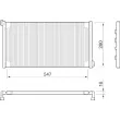 Condenseur, climatisation MAGNETI MARELLI 350203152000 - Visuel 1