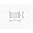 Condenseur, climatisation MAGNETI MARELLI 350203132000 - Visuel 2