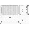 Condenseur, climatisation MAGNETI MARELLI 350203155000 - Visuel 2