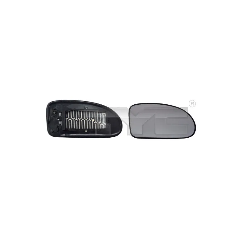 Verre de rétroviseur, rétroviseur extérieur TYC 310-0032-1