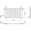 Condenseur, climatisation MAGNETI MARELLI 350203153000 - Visuel 2