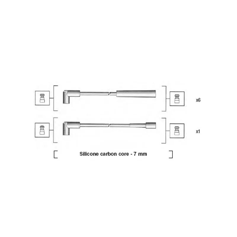 Kit de câbles d'allumage MAGNETI MARELLI 941425010939