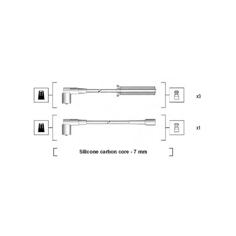 Kit de câbles d'allumage MAGNETI MARELLI 941365080931