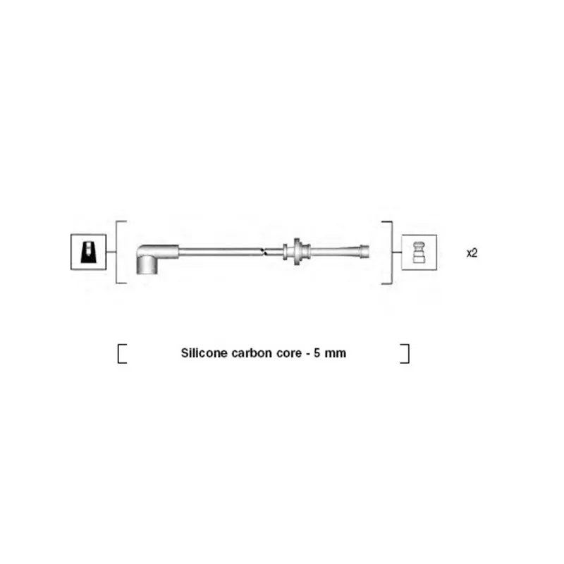 Kit de câbles d'allumage MAGNETI MARELLI 941285020865