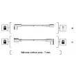 Kit de câbles d'allumage MAGNETI MARELLI 941275020838 - Visuel 2