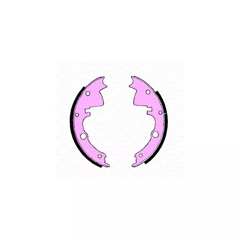 Jeu de 4 plaquettes de frein avant MAGNETI MARELLI 360219196074