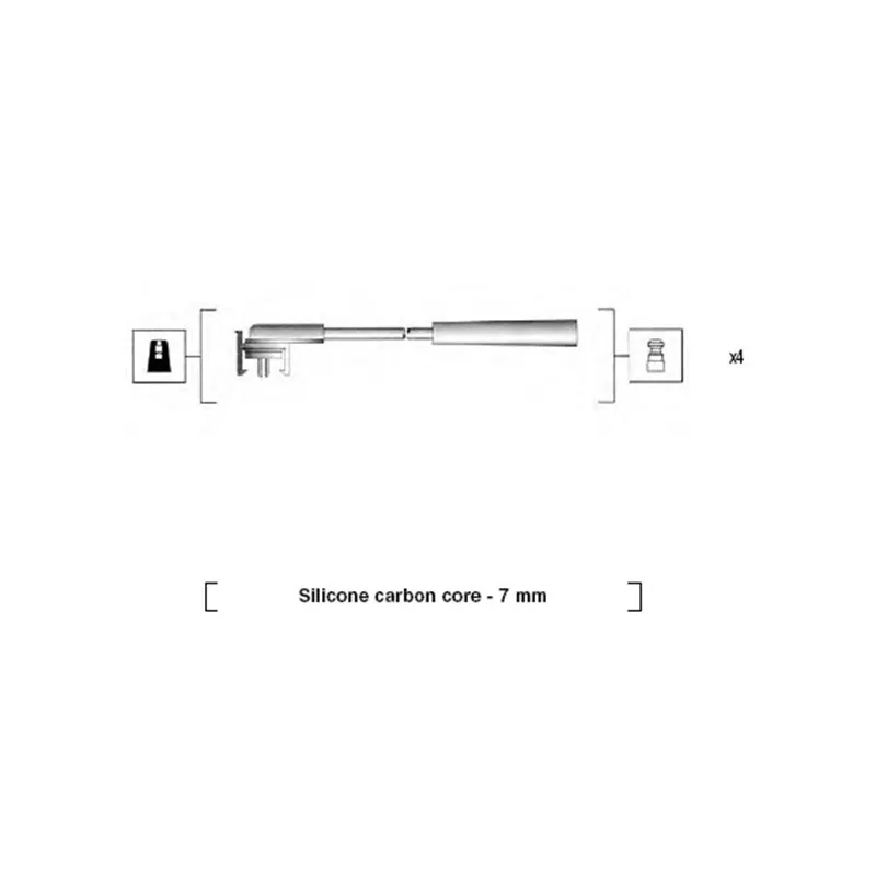 Kit de câbles d'allumage MAGNETI MARELLI 941325060899