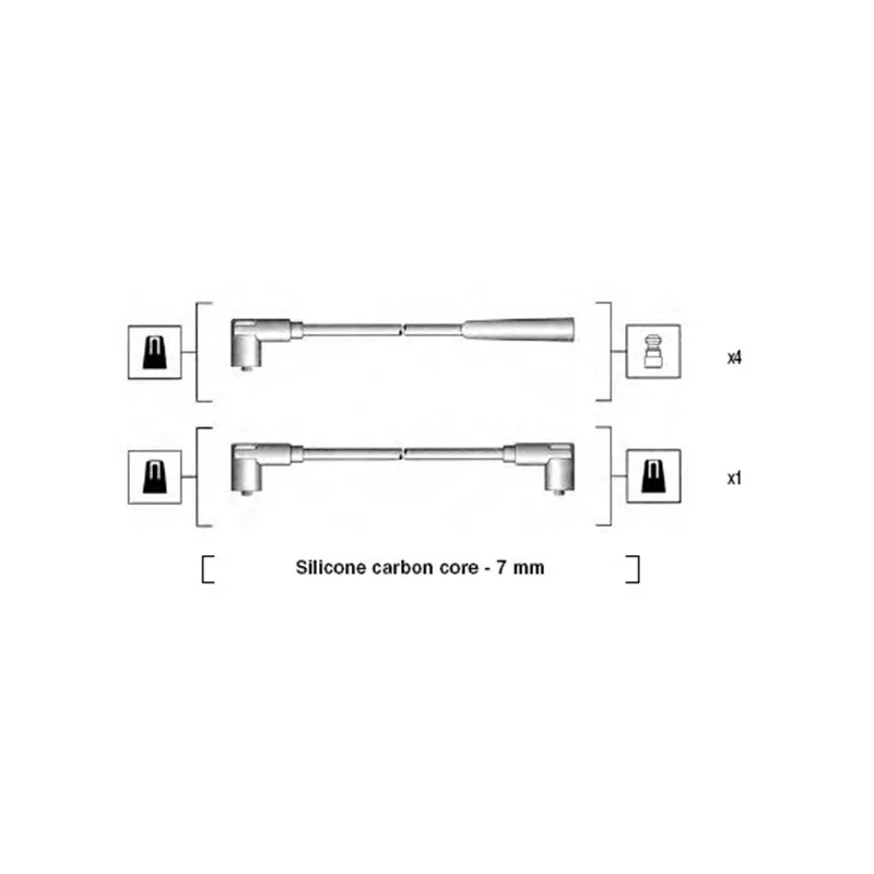 Kit de câbles d'allumage MAGNETI MARELLI 941275010837