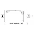 Kit de câbles d'allumage MAGNETI MARELLI 941295130859 - Visuel 2